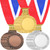 Junkin 24 Pcs Blank Award Medals with Neck Ribbons Make Your Own Medals Kit 1st Place Medals Cheer Medals Participation Trophy Metal Trophy Award Prize Gift for Kid Adults (Multi Colors, Simple) Junkin 24 Pcs Blank Award Medals with Neck Ribbons Make Your Own Medals Kit 1st Place Medals Cheer Medals Participation Trophy Metal Trophy Award Prize Gift for Kid Adults (Multi Colors, Simple)