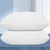 Higoom Queen Size Bed Pillows for Sleeping 2 Pack,Shredded Memory Foam Pillows with Washable Removable Pillowcase Set of 2,Height Adjustable,Suitable for Stomach,Back and Side Sleepers.