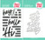 Avery Elle - Loads of Hello - Bold Sentiments Clear Stamps, Coordinating Dies & Pocket