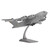 KOSDFOGE 1/200 Scale US Air Force, Aircraft Model Alloy Strategic Transport Aircraft, Precise Scale Simulation Stable Bracket Home Decoration Diecast Plane Model