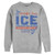 Disney Frozen Ice Man Mens Pullover Crew Fleece, Athletic Heather
