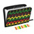 Expandable Accordion Folder Zigzag-Rasta-Thin-line Expanding File Organizer with 13 Pockets