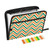 Expandable Accordion Folder Orange-Green-line-st-Patrick Expanding File Organizer with 13 Pockets