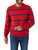 Chaps Men's Sweater - Midweight Classic Fit Cotton Crewneck Striped Pullover Sweater for Men (S-2XL), Size Medium, Chaps Red