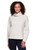 RBX Cowl Neck Sweater for Women Cowl Neck Cable Knit Sweatshirt Lightweight Long Sleeve Mock Neck Pullover, Relaxed Fit Yoga Sweater Cable Oatmeal L