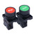 KOSSMA AC 660V 10A Momentary Start/Stop Red Green Sign NO NC Push Button Switch HB2-Start/Stop