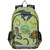 Glaphy Snakes Lizard Chameleon and Turtle Animal Backpack School Bag Lightweight Laptop Backpack Student Travel Daypack with Reflective Stripes
