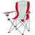 KingCamp Lightweight Folding Camping Chair, 19.6" D x 33" W x 33.7" H, Red/Grey
