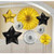 Amscan New Year Gold Foil Starburst Decorating Kit, 8 Ct. | Party Decoration
