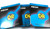 DR Guitar Strings Acoustic 3 Pack Neon Blue Medium Lite 11-50 Luminescent