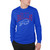 Junk Food Clothing x NFL - Buffalo Bills - Bold Logo - Unisex Adult Long Sleeve T-Shirt for Men and Women - Size Medium