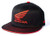 Factory Effex (17-88390) 'HONDA' Wing Flex-Fit Hat (Black, Small/Medium)