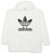 adidas Originals Women's Trefoil Hoodie, White, 3X