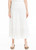 Max Studio Women's Texture Cotton Maxi Skirt, White