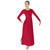 Eurotard Womens 13524 Long Sleeve Worship Praise Liturgical Full Dance Dress (Red, Small)