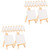 COHEALI 36 Sets Painting Easel for Mini Easel Painting Easel Mini Canvas Boards Mini canvases with Easel canvases for Painting Multi-Function Mini Canvas DIY Supplies Accessories