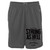 Ironville If It Looks Strong As Hell It Probably is Powerlifting Gym Shorts Charcoal Gray 3XL