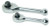 Titan Tools 18202 2-Piece 1/4-Inch & 3/8-Inch Dr. Micro Gearless Ratchet Set