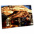 3dRose Hermit Crabb on ice Cubes sq - Desk Pad Place Mats (dpd-156049-1)