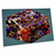 3dRose Dylan Seibold - Photo Abstraction - Rosehip Cube - Desk Pad Place Mats (dpd-262686-1)