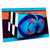 3dRose A 3 Dimensional Cube wrap with texxtures and Layers Blue - Desk Pad Place Mats (dpd-294472-1)