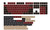 XDK Custom Red Keycaps 173 Keys Double Shot PBT Keycap Set Cherry Profile for Cherry Gateron MX Switches ISO ANSI Layout Mechanical Keyboard (Red Samurai)