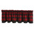 Park Designs Buffalo Check Lined Layered Valance 72" x 16"