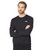 Fila Men's Garran Fleece Crew Sweatshirt, Black, Small