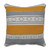 Pillow Perfect Indoor Sullivan Bar Natural Gold Throw Pillow, Black