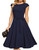 DRESSTELLS Vintage Tea Dress for Women, 1950s Cocktail Party Dresses, Modest Bridesmaid Dress for Wedding, Fit Flare Prom Dress, Casual Aline Work Dress Navy M DRESSTELLS Vintage Tea Dress for Women, 1950s Cocktail Party Dresses, Modest Bridesmaid Dress for Wedding, Fit Flare Prom Dress, Casual Aline Work Dress Navy M