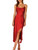 Satin Silk Slip Maxi Dress for Wedding Guest Women- Cowl Neck Pleated Bust Split Wedding Guest Cocktail Midi Dresses Red Satin Silk Slip Maxi Dress for Wedding Guest Women- Cowl Neck Pleated Bust Split Wedding Guest Cocktail Midi Dresses Red