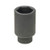 GEARWRENCH 3909D 1/2" Drive 6 Point Deep Axle Nut Socket GM & Ford 38mm, Black