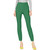 I-N-C Womens Zip-Pocket Casual Trouser Pants, Green, 4