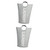 ABOOFAN 2pcs collapsible laundry basket collapsible laundry hamper laundry hamper bins laundry bin dirty clothes basket laundry tub foldable