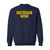 UGP Campus Apparel AW1003 - Michigan Wolverines Basic Block Mom Crewneck Sweatshirt - Medium - Navy