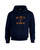 Cal State Fullerton Titans 50/50 Blended 8 oz. Hooded Sweatshirt, Navy, XL