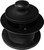 Westbrass D3324-62 1-1/2" NPSM Twist & Close Bathtub Drain Plug, Coarse Thread, Matte Black