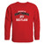 W Republic Saint Francis U Red Flash Property Crewneck Pullover Sweatshirt Sweater - Red, Large