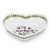 Portmeirion Botanic Garden Scalloped Edge Heart Shaped Dish