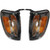 For Toyota Tacoma Corner Light 2001 02 03 2004 Driver and Passenger Side Pair/Set | Park Lamp | Clear & Amber Lens | w/Chrome Trim | TO2520161 + TO2521161 | 8162004080 + 8161004080