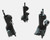 Cutex 3 Size Right Edge Guide Topstitch Walking Foot Set 111W / LU-563 / 206RB