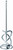 CS Unitec MG 140 5.6" High-Viscosity Mixing Paddle