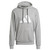 adidas Men's Sportswear Future Icons Three Bar Hoodie, Medium Grey Heather, XX-Large