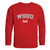 W Republic Winston-Salem State Rams Dad Crewneck Pullover Sweatshirt Sweater - Red, X-Large