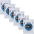 6-Pack Martin MA175 Authentic Acoustic Guitar Strings 80/20 Bronze, Custom Light 11-52
