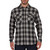 Smith's Workwear Men's Buffalo Two Pocket Flannel Shirt, Heather Stone/Black-203, XL