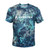 Kryptek Men's Standard Hyperion Short Sleeve Logo Crew, Pontus, XS