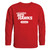 W Republic LaGuardia Red Hawks Alumni Crewneck Pullover Sweatshirt Sweater - Red, XX-Large