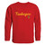 Tuskegee University Golden Tigers Script Crewneck Pullover Sweatshirt Sweater Red XX-Large