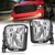 Nilight Fog Lights Assembly Compatible with 2013 2014 2015 2016 2017 2018 Dodge Ram 1500 2019-2021 RAM 1500 Classic (Not Fit for Rebel Model) Fog Light Replacement Clear Lens, 2 Years Warranty